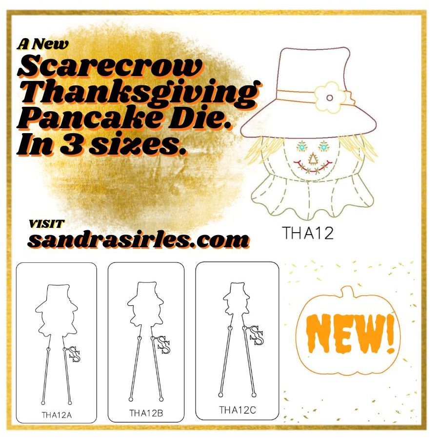 PANCAKE DIE THA12 SCARECROW FACE